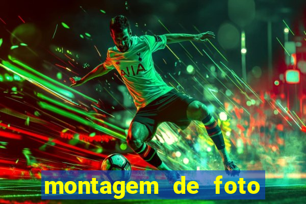 montagem de foto com simbolo do flamengo